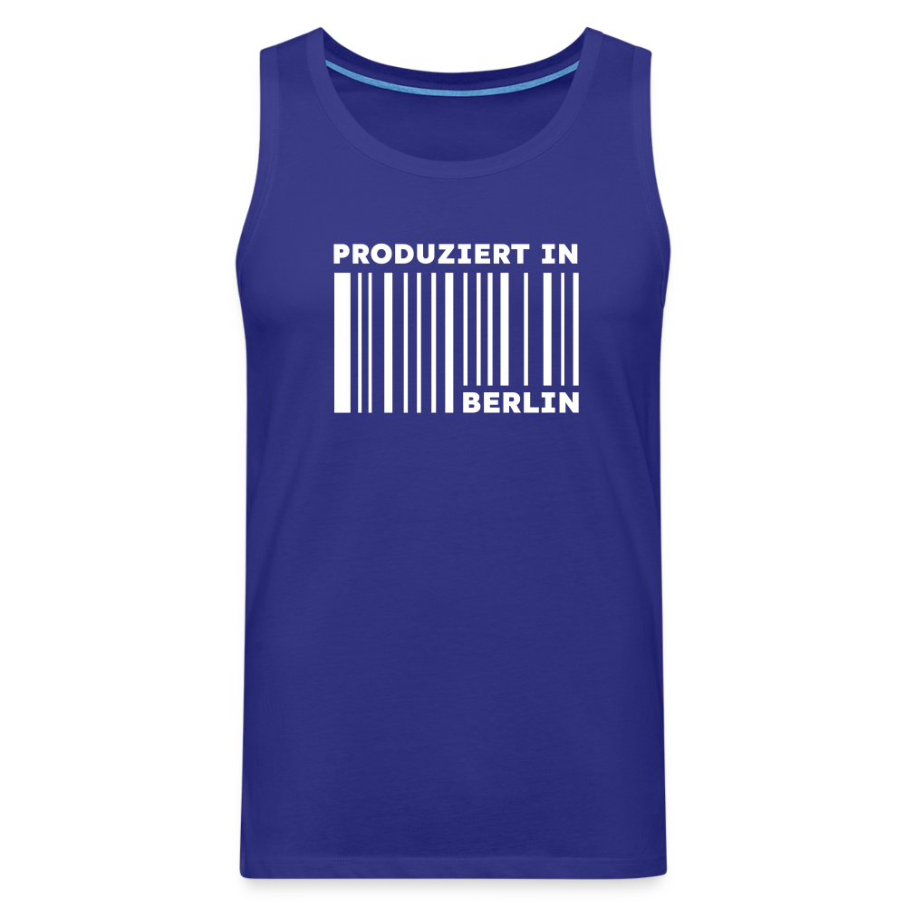 PRODUZIERT IN BERLIN - Männer Premium Tank Top - Königsblau