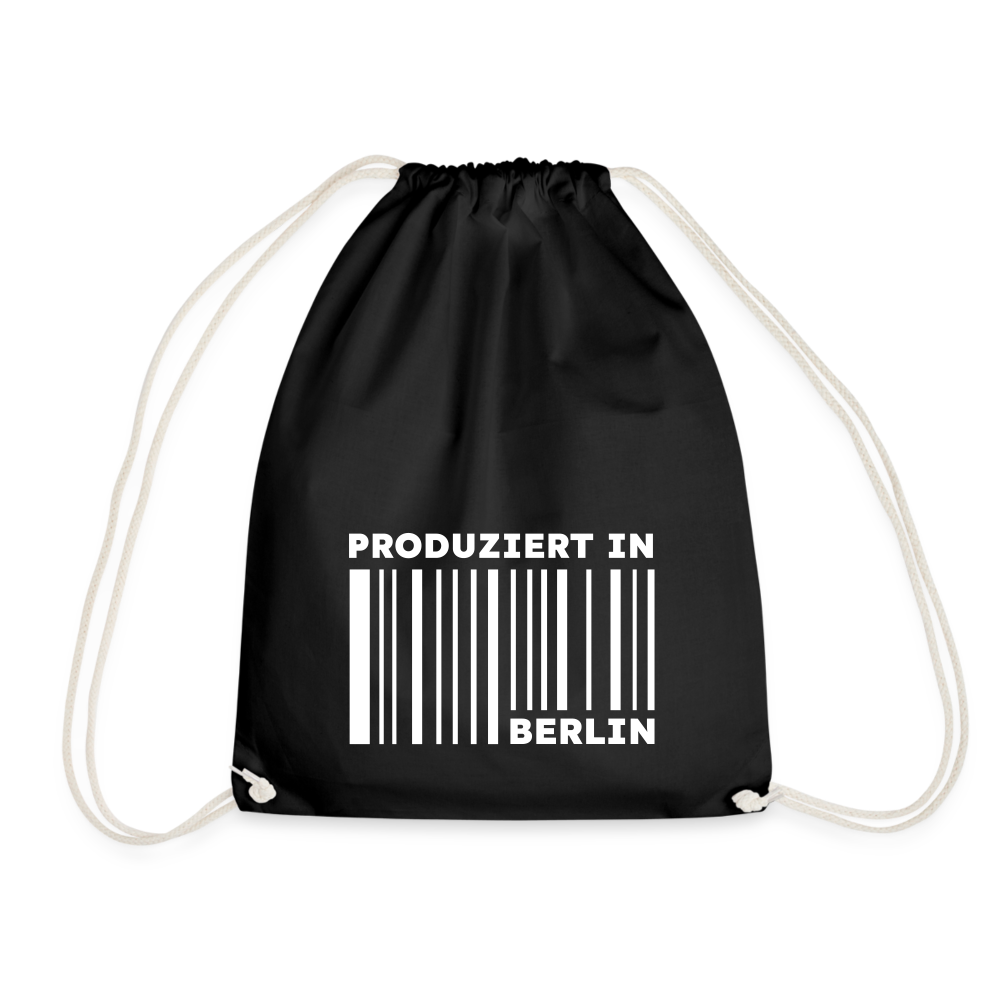 PRODUZIERT IN BERLIN - Turnbeutel - Schwarz