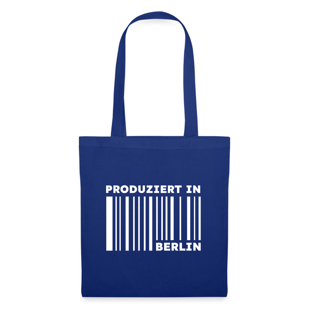 PRODUZIERT IN BERLIN - Stoffbeutel - Royalblau