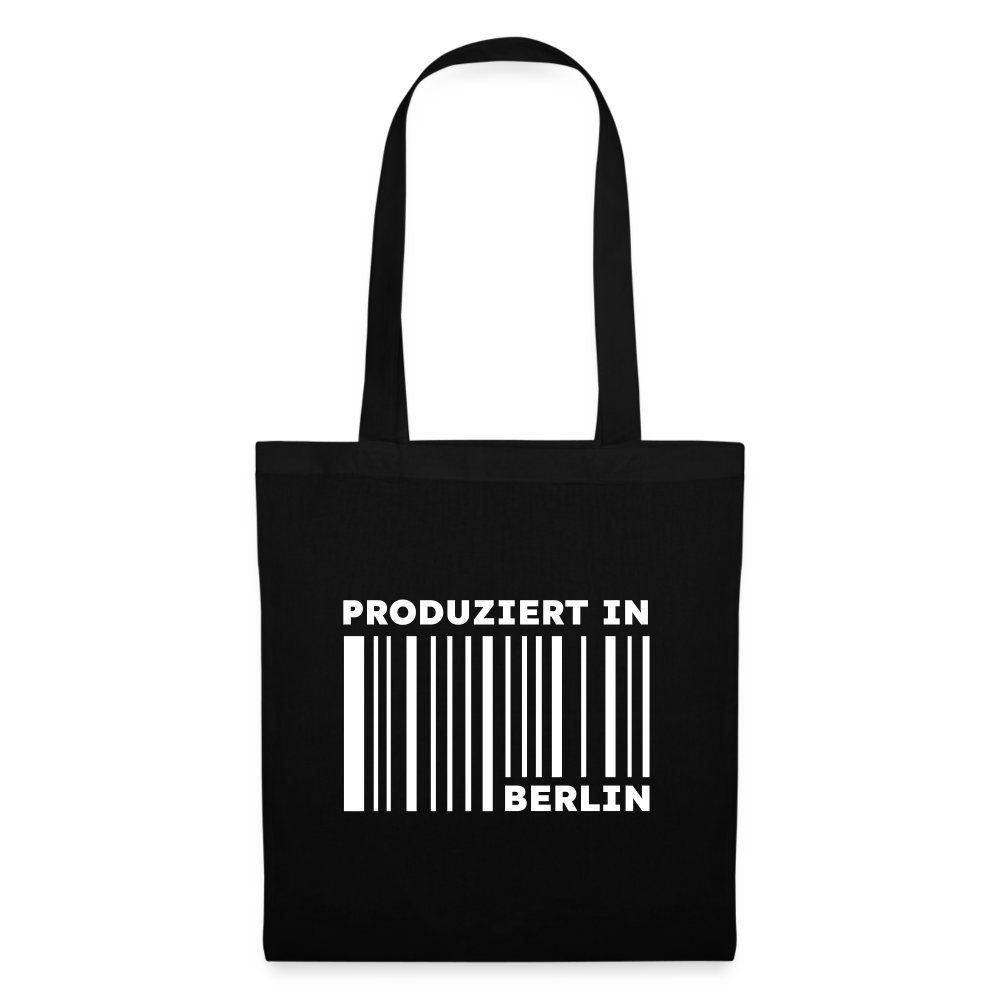 PRODUZIERT IN BERLIN - Stoffbeutel - Schwarz