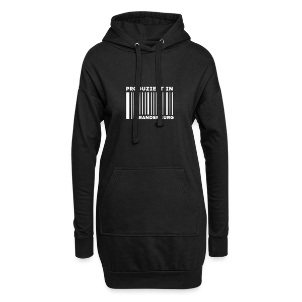 PRODUZIERT IN BRANDENBURG - Hoodie-Kleid - Schwarz
