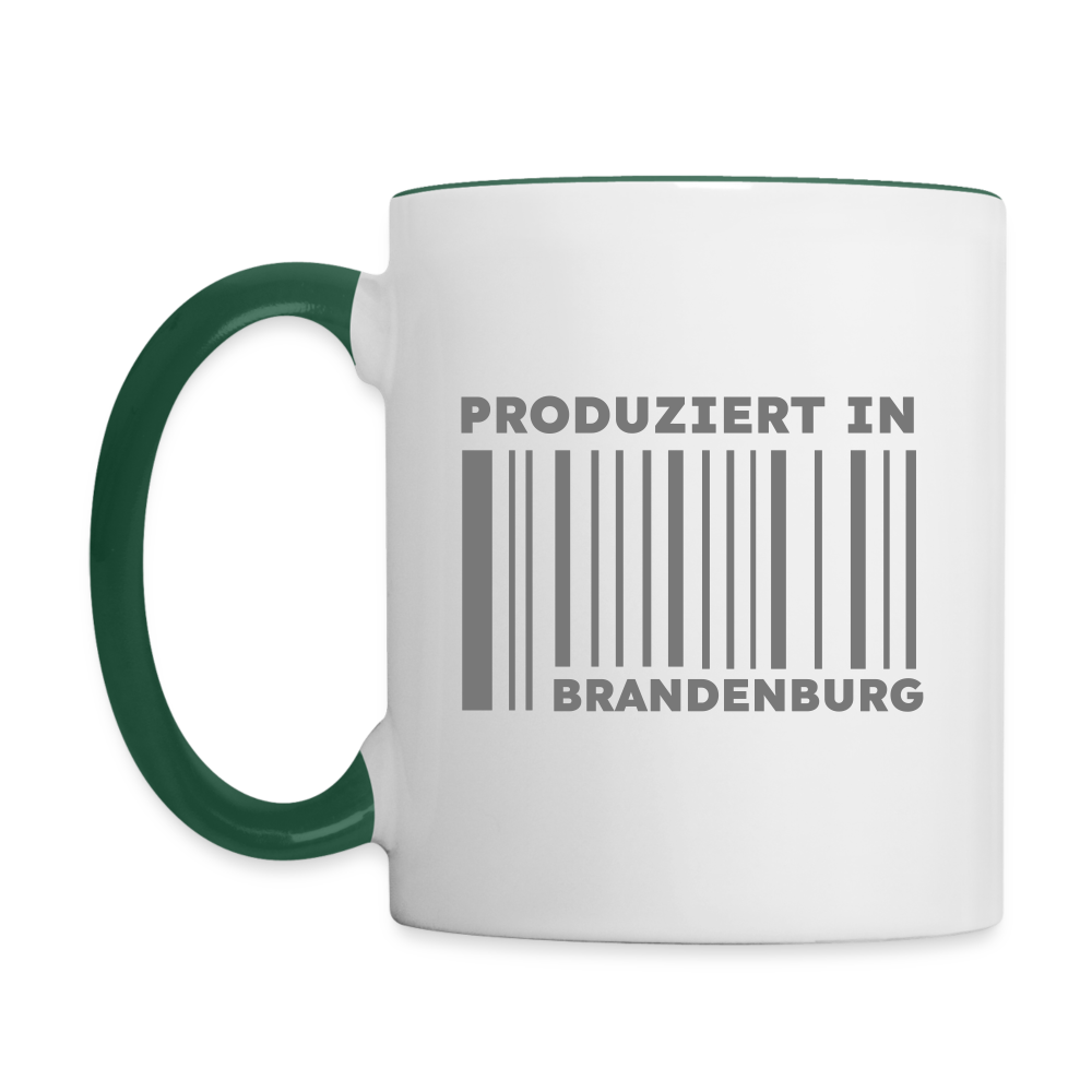 PRODUZIERT IN BRANDENBURG - Tasse zweifarbig