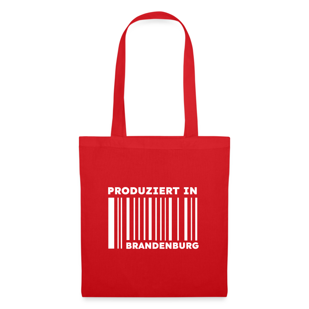 PRODUZIERT IN BRANDENBURG - Stoffbeutel - Rot