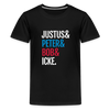 Justus & Peter & Bob & Icke - Teenager Premium T-Shirt - Schwarz