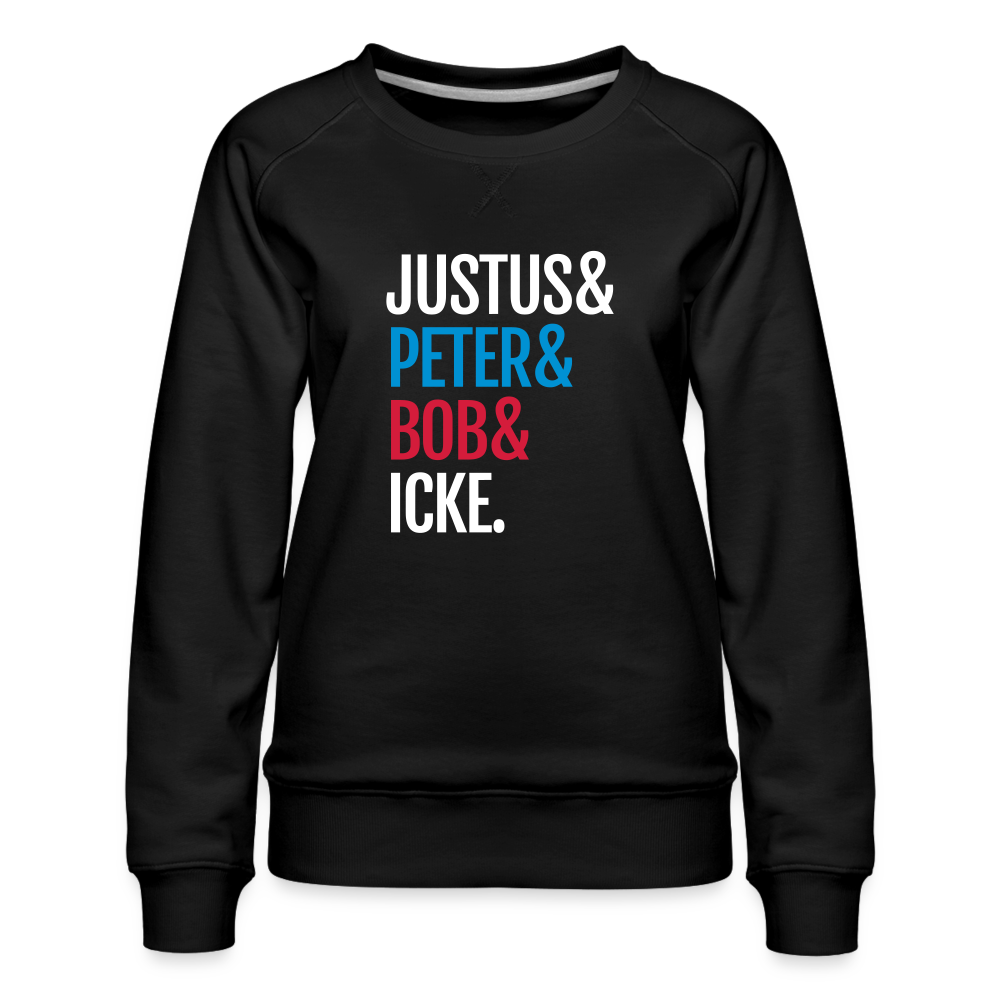 Justus & Peter & Bob & Icke - Frauen Premium Sweatshirt - Schwarz