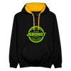Jebongt Freunde - Kontrast Hoodie - Schwarz/Gold