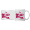 Mama wees allet - Tasse zweifarbig - weiß