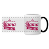 Mama wees allet - Tasse zweifarbig - Weiß/Schwarz
