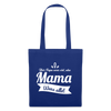 Oma wees allet - Stoffbeutel - Royalblau
