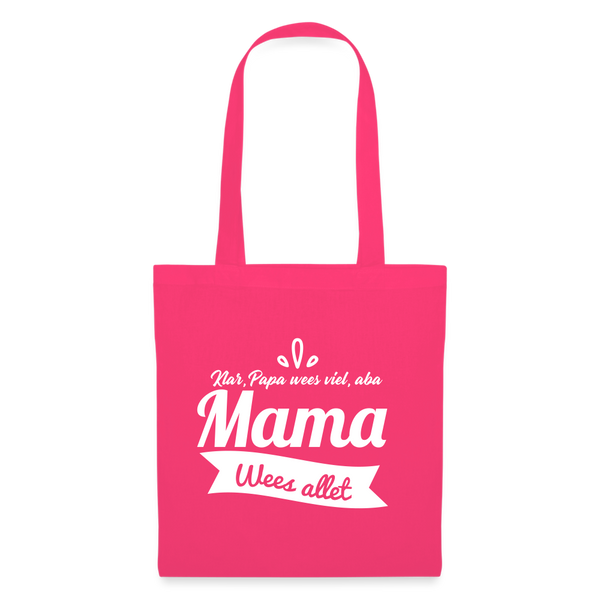 Oma wees allet - Stoffbeutel - Azalea