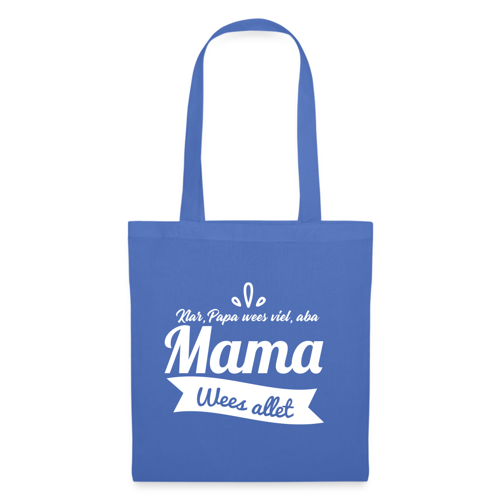 Oma wees allet - Stoffbeutel - Hellblau