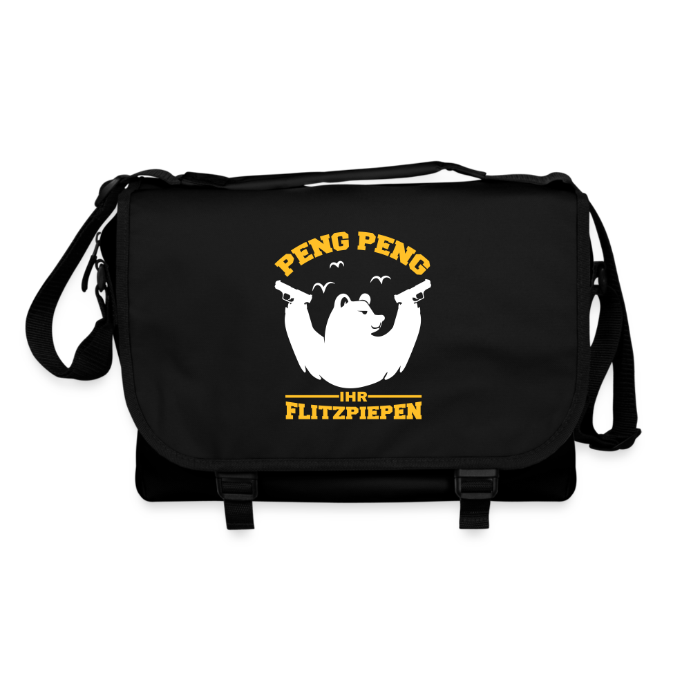 Peng Peng - Umhängetasche - Schwarz/Schwarz
