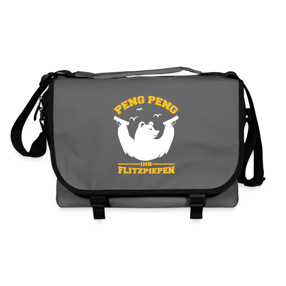 Peng Peng - Umhängetasche - Graphit/Schwarz