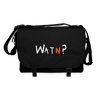 WATN? - Umhängetasche - Schwarz/Schwarz