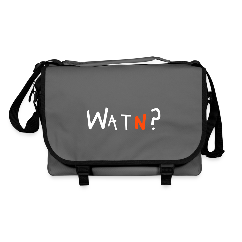 WATN? - Umhängetasche - Graphit/Schwarz