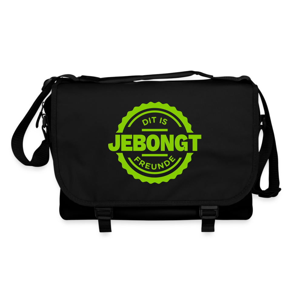 Jebongt Freunde - Umhängetasche - Schwarz/Schwarz