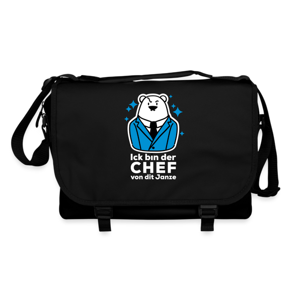 Chef - Umhängetasche - Schwarz/Schwarz