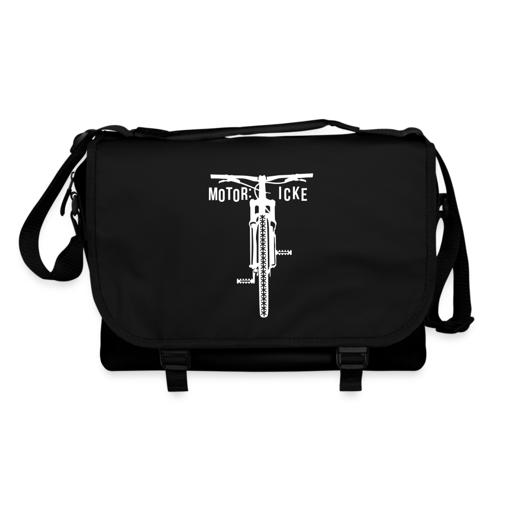 Motor icke - Umhängetasche - Schwarz/Schwarz