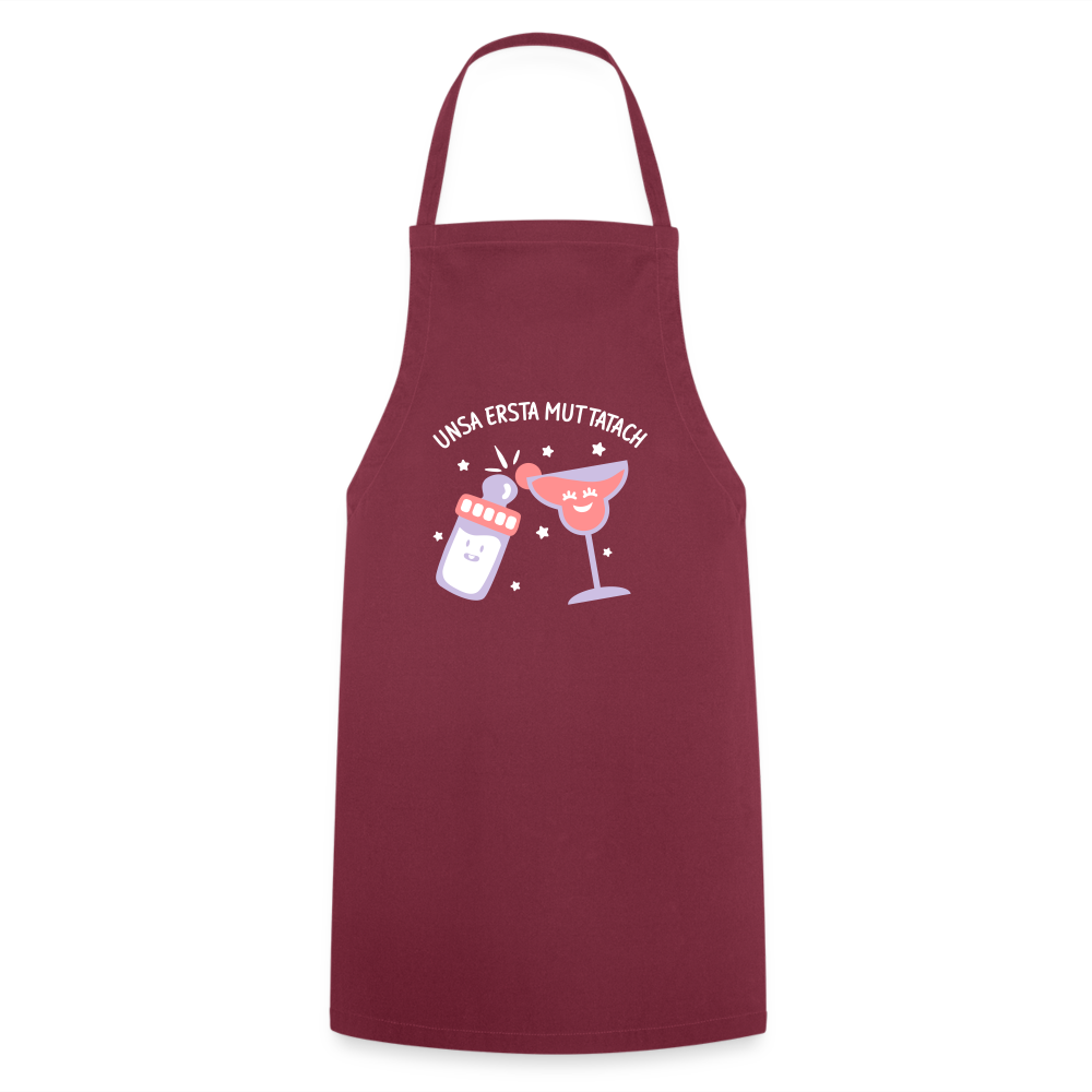 unsa ersta Muttatach - Kochschürze - Bordeaux