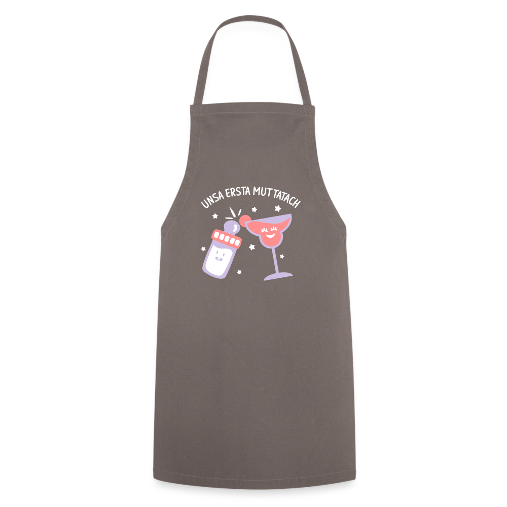 unsa ersta Muttatach - Kochschürze - Grau