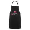 Mama, ick liebe dir! - Kochschürze - Schwarz